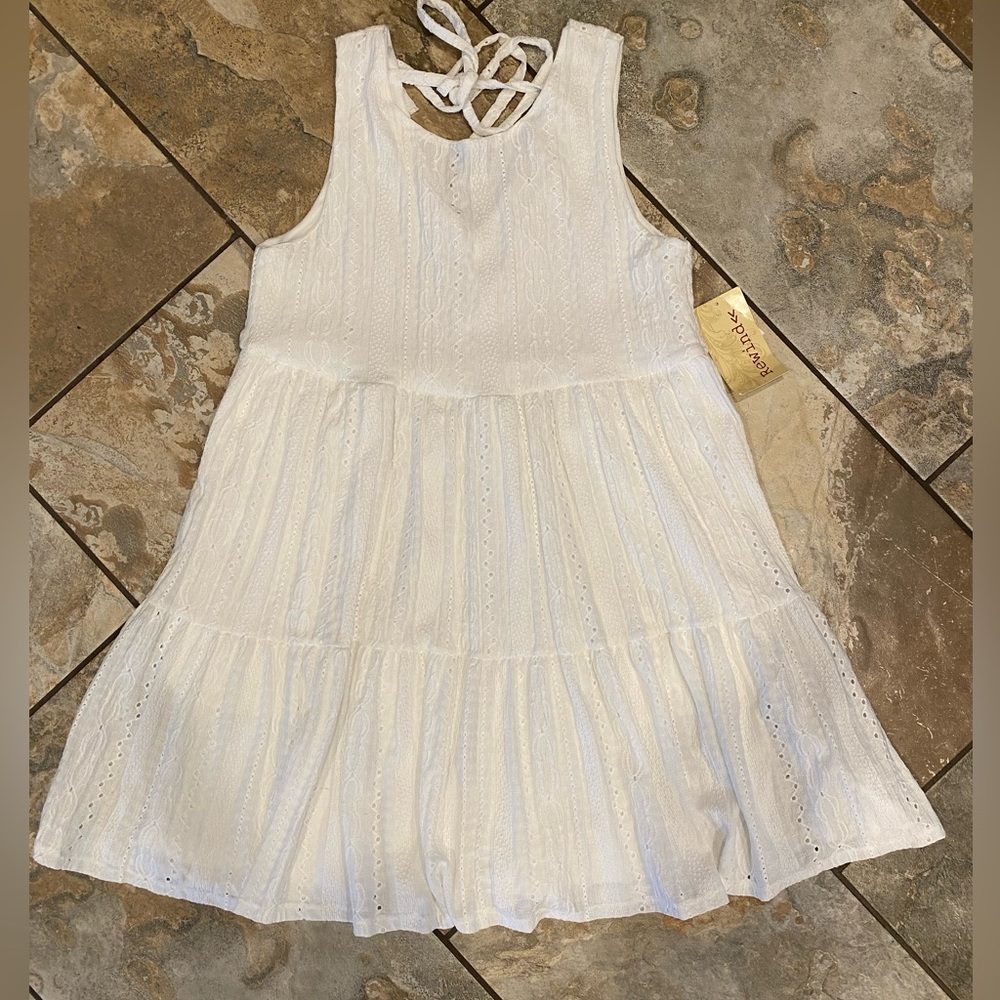 Rewind White Dress